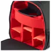Hama Ohio Rucksack Schwarz, Rot