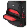 Hama Ohio Rucksack Schwarz, Rot