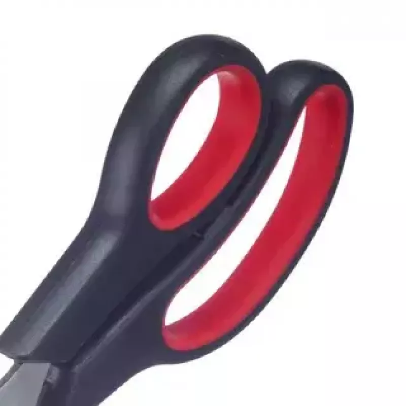 Universal-Schere mit geradem Schnitt Westmark 13772270 Schwarz Rot Edelstahl