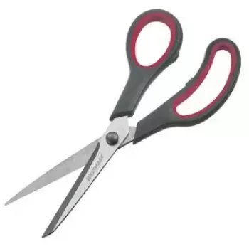 Universal-Schere mit geradem Schnitt Westmark 13772270 Schwarz Rot Edelstahl