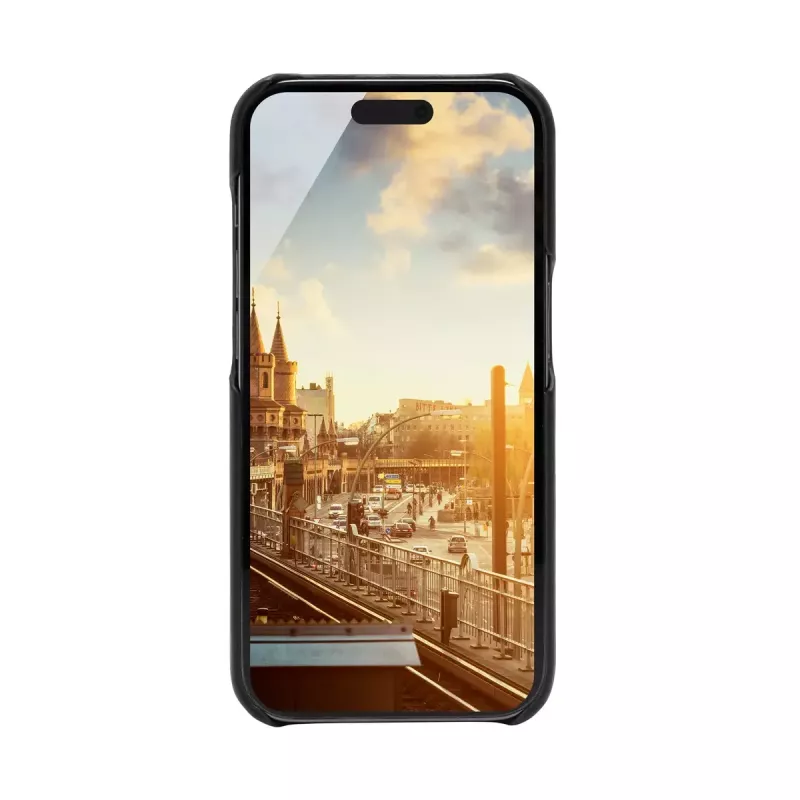 Cover JT BERLIN Kreuzberg iPhone 14 Pro Max 17 cm Schwarz