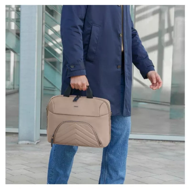 Hama Premium Lightweight 41,1 cm (16,2 Zoll) Toploader-Tasche Beige