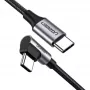 Ugreen 50123 USB-Kabel USB 2.0 1 m USB-C Schwarz, Silber