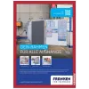 Boardrahmen Franken AR15012 Rot A3 470x10x650mm 2 Stück