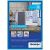 Boardrahmen Franken AR15032 A3 Blau 470x10x650 mm 2 Stück