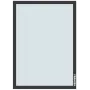 Rahmen für Tafeln Franken AR15102 A3 Schwarz 470x10x650mm 2 Stück