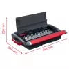 GBC CombBind® CB15 manuelle Bindemaschine, Kammbindemaschine, Manuell, 165 Blatt, Schwarz, Rot