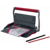 GBC CombBind® CB15 manuelle Bindemaschine, Kammbindemaschine, Manuell, 165 Blatt, Schwarz, Rot