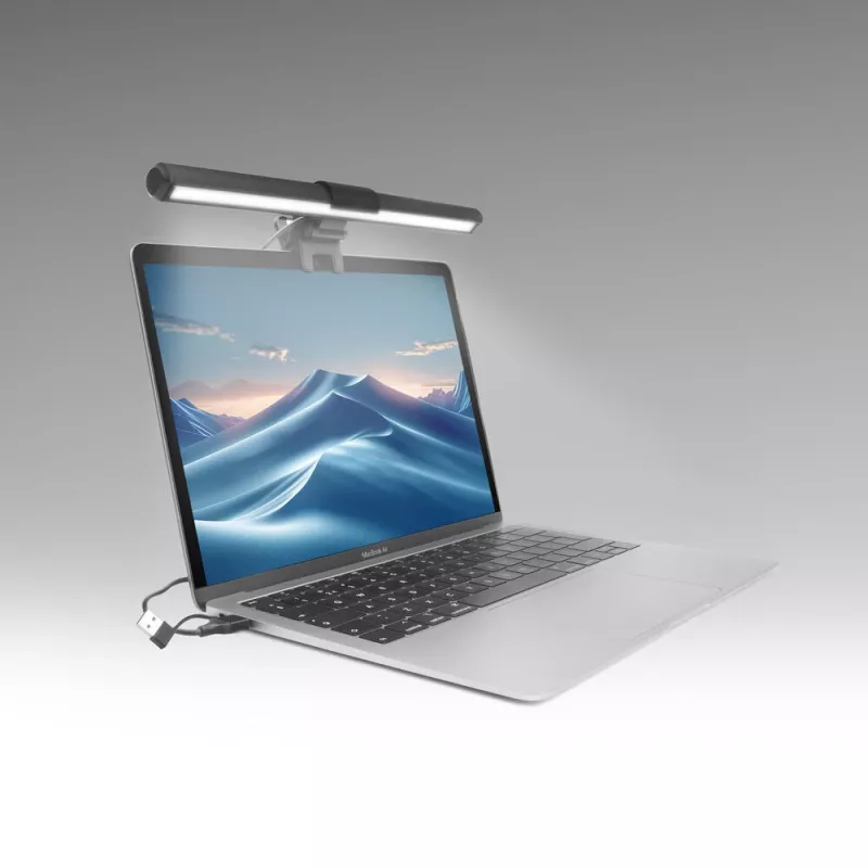 Ansteckbare Laptop-LED-Leuchtleiste ACT AC8050, dimmbar, USB-betrieben