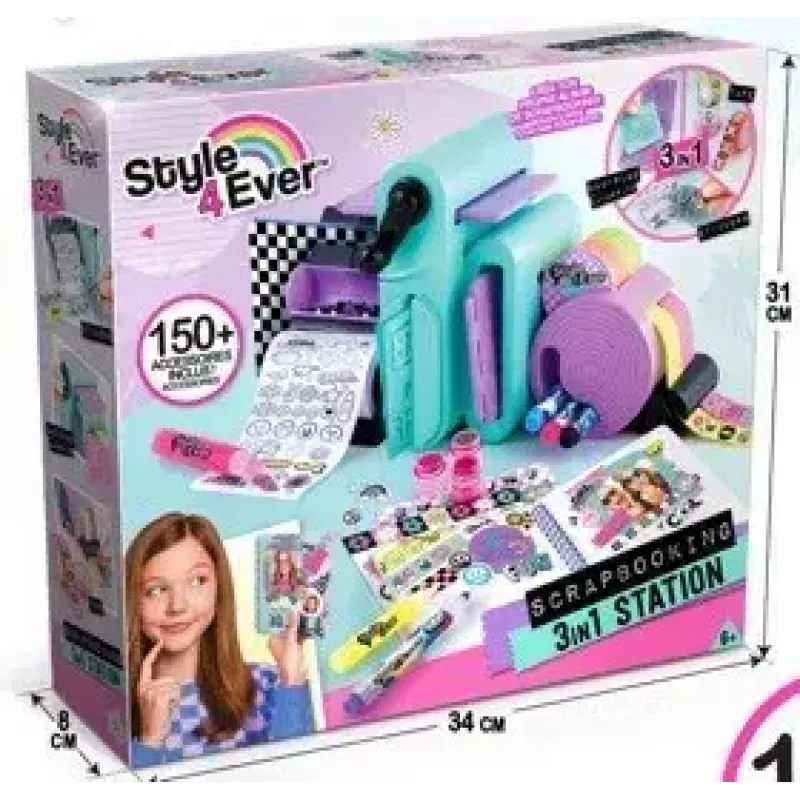 Scrapbooking Station Canal Toys 275CL 3-in-1-Kit — Canal Toys 275CL