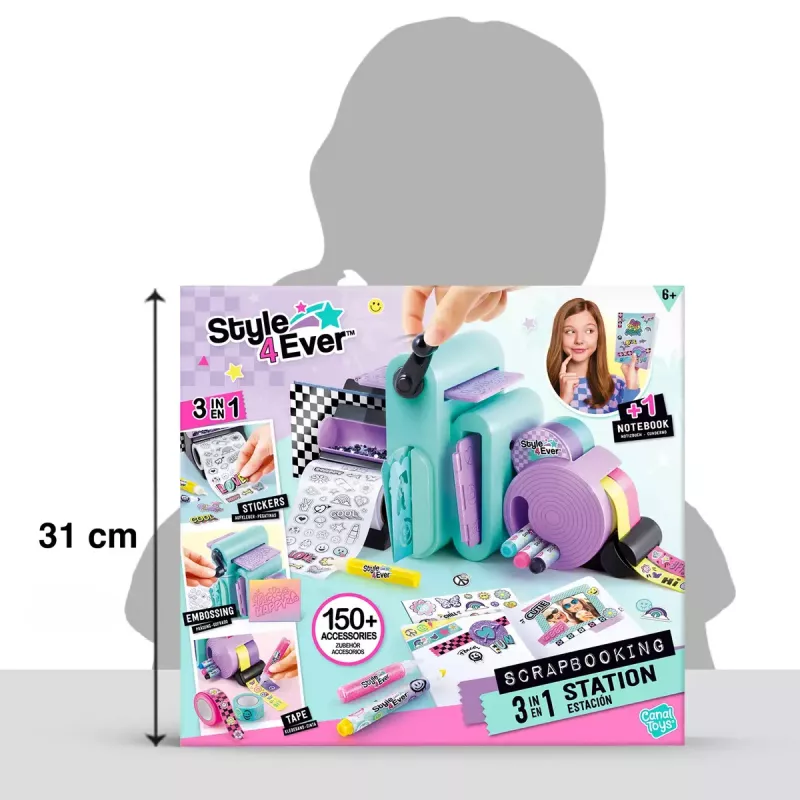 Scrapbooking Station Canal Toys 275CL 3-in-1-Kit — Canal Toys 275CL