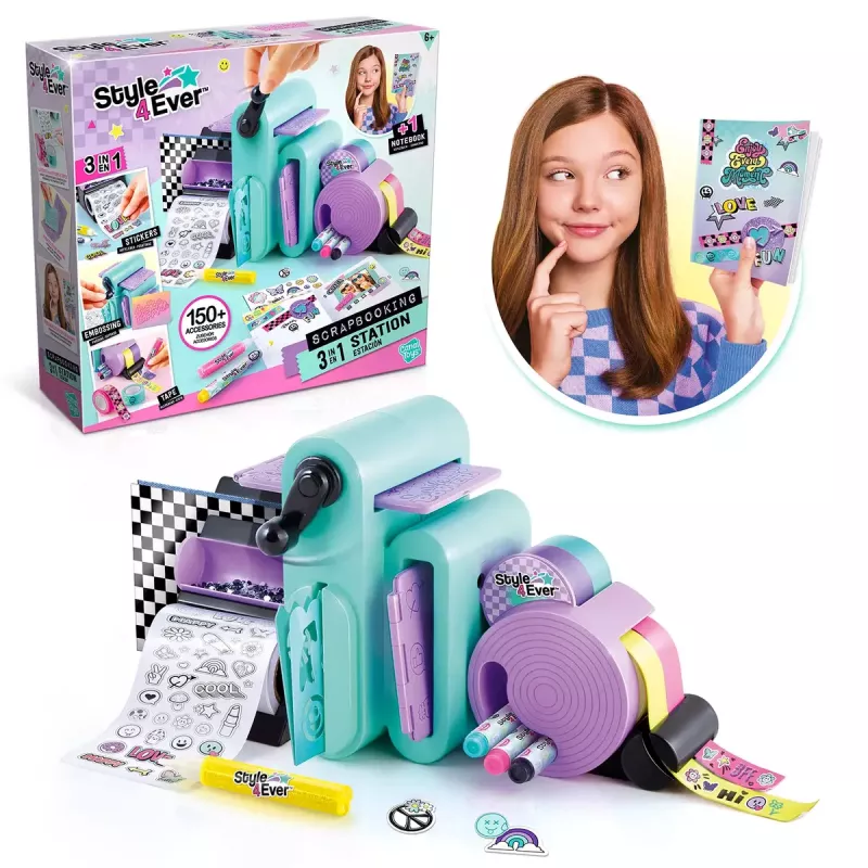 Scrapbooking Station Canal Toys 275CL 3-in-1-Kit — Canal Toys 275CL