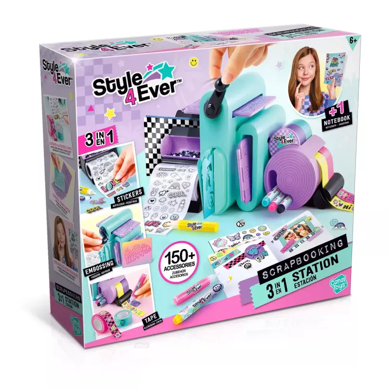 Scrapbooking Station Canal Toys 275CL 3-in-1-Kit — Canal Toys 275CL