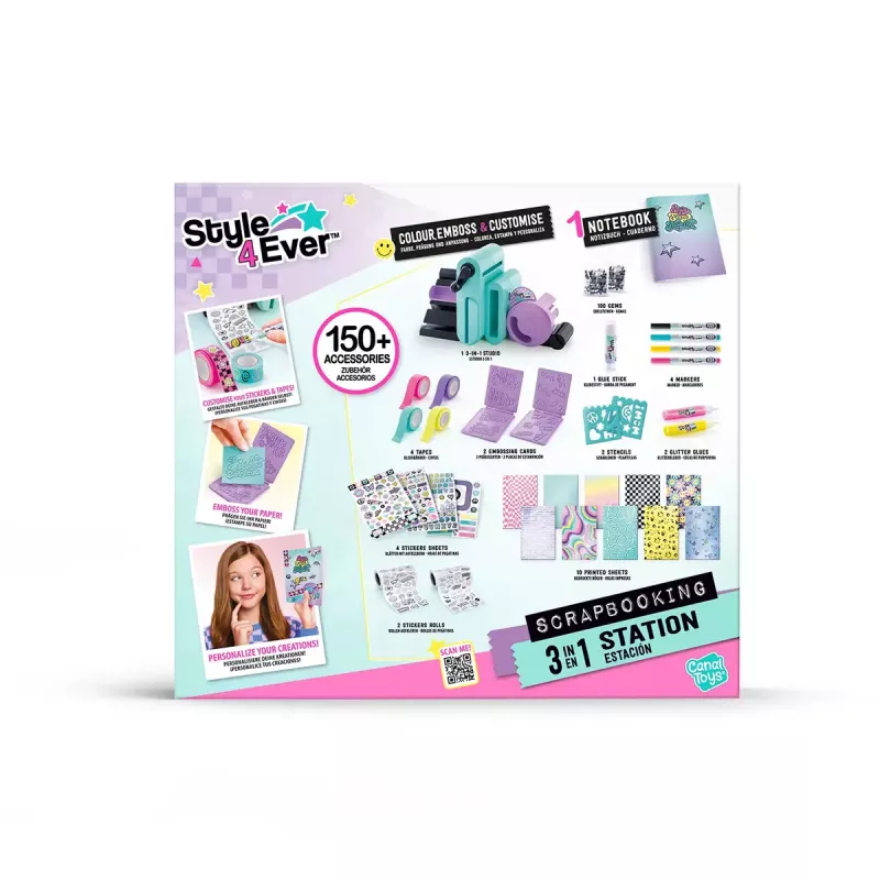 Scrapbooking Station Canal Toys 275CL 3-in-1-Kit — Canal Toys 275CL