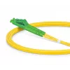 Glasfaser-Patchkabel EQUIP E2000/APC auf LC/APC 5,00 m SM Duplex OS2 Gelb