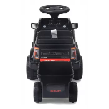 Rutschauto Jamara Shelby Ford F-150 Raptor – batteriebetrieben, 1 Sitz, 4 Räder, schwarz