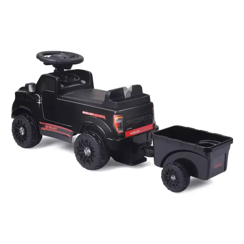 Rutschauto Jamara Shelby Ford F-150 Raptor – batteriebetrieben, 1 Sitz, 4 Räder, schwarz
