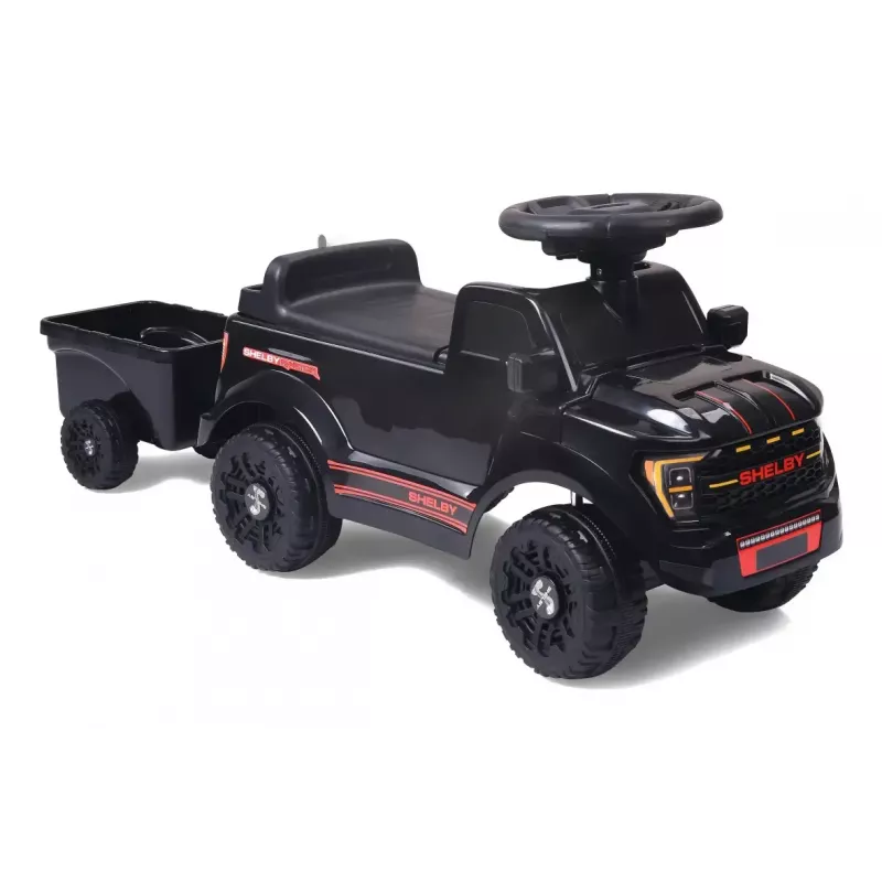 Rutschauto Jamara Shelby Ford F-150 Raptor – batteriebetrieben, 1 Sitz, 4 Räder, schwarz