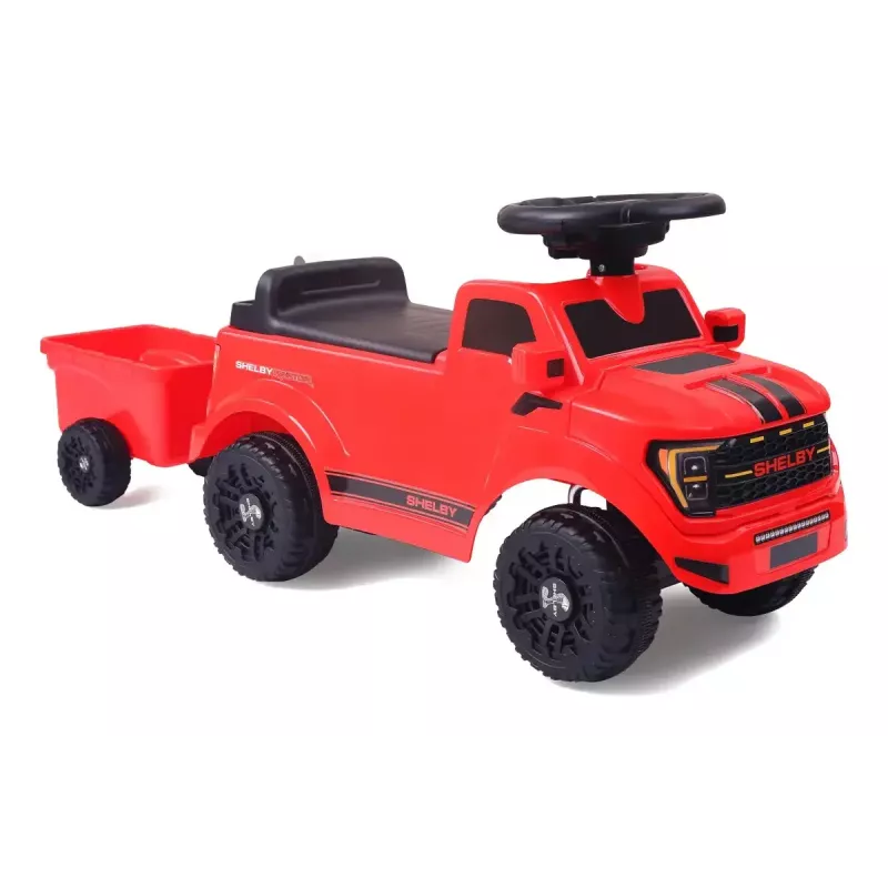 Rutschauto Jamara Shelby Ford F-150 Raptor – batteriebetrieben, 1 Sitz, 4 Räder, schwarz/rot
