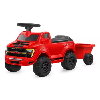 Rutschauto Jamara Shelby Ford F-150 Raptor – batteriebetrieben, 1 Sitz, 4 Räder, schwarz/rot