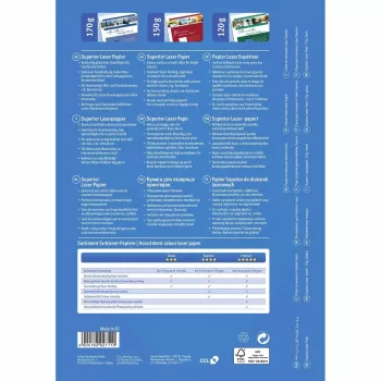 Fotopapier A4 Avery Premium Colour Laser 170 g/m² Glanz Weiß 1298