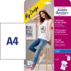 Kleidungstransfer-Tintenstrahlfolien Avery Zweckform MD1001 — Polypropylen A4 210×297 mm, weiß, helle Farben, 5er-Pack