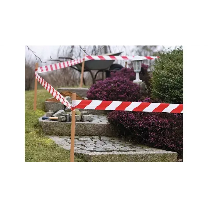 Absperrband TESA 58137 Rot Weiß 100m
