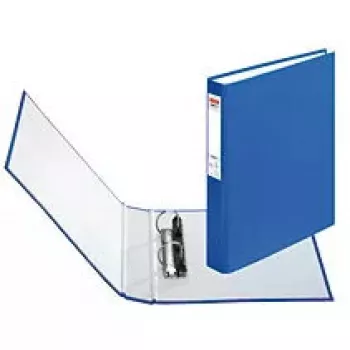 Ringbuch Herlitz 05365044 A5 Blau Polypropylen