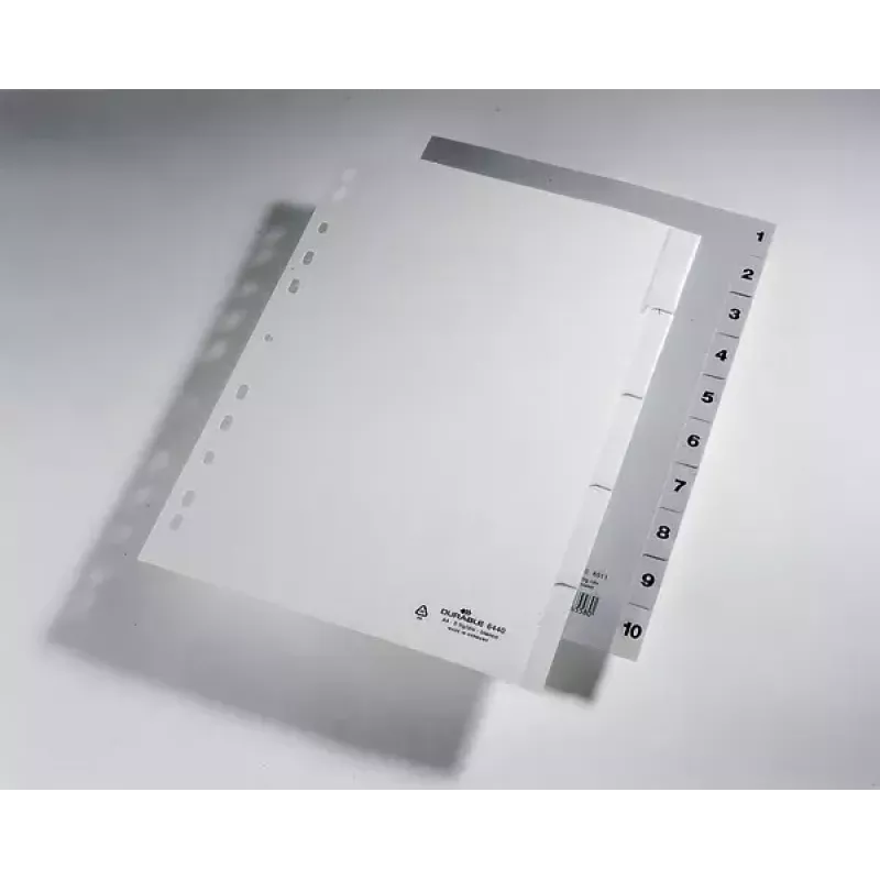 Numerisches Tab-Register Durable 6511-10