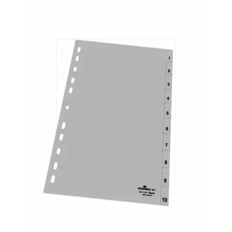 Numerisches Tab-Register Durable 6511-10