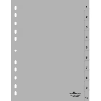 Numerisches Tab-Register Durable 6511-10