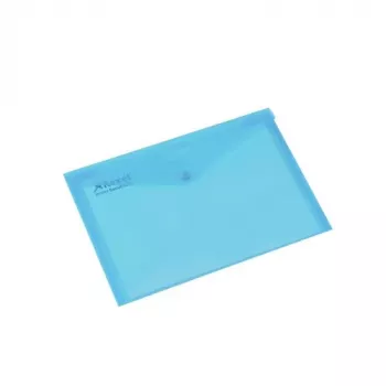 Rexel Popper Wallet A4 Blue (5), A4, Polypropylene (PP), Blau, 150 Blatt, 335 mm, 235 mm