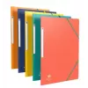 ELBA Boston Corner Elastic Folder, A4, sortiert, Karton 0,5 mm, mit Beschriftungslasche – 10er-Pack (120515.20)