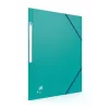 ELBA Boston Corner Elastic Folder, A4, sortiert, Karton 0,5 mm, mit Beschriftungslasche – 10er-Pack (120515.20)