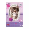 Herlitz Pretty Pets Malblock A4, 75 Blatt, 70 g/m2, verschiedene Designs, 5er-Pack