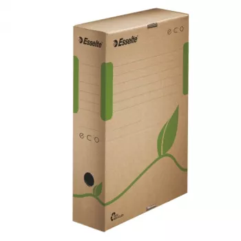 Esselte Archivbox Eco FSC® 80 mm, Braun, Grün, A4, 120 g, 80 x 327 x 233 mm