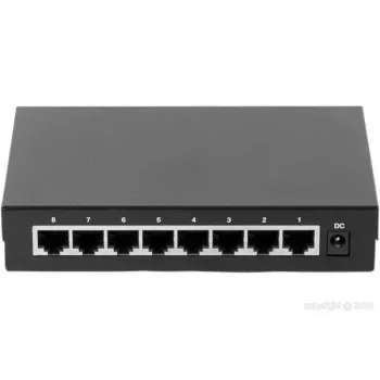 Unmanaged Switch Dexlan 891008 8 Ports Gigabit Ethernet Schwarz