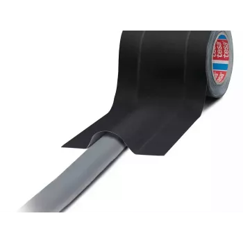 Tape TESA 4611 Schwarz 25 m Kautschuk