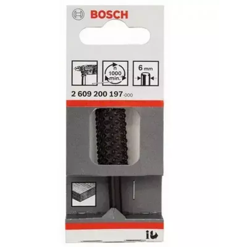 Fräser Bosch 2 609 200 197 Länge 65 mm Durchmesser 1,4 cm Schaft 6 mm