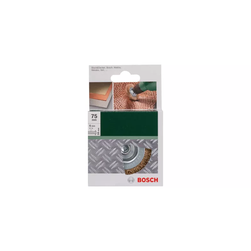 Drahtbürste Bosch 2609256519 7,5 cm Schaftdurchmesser 6 mm