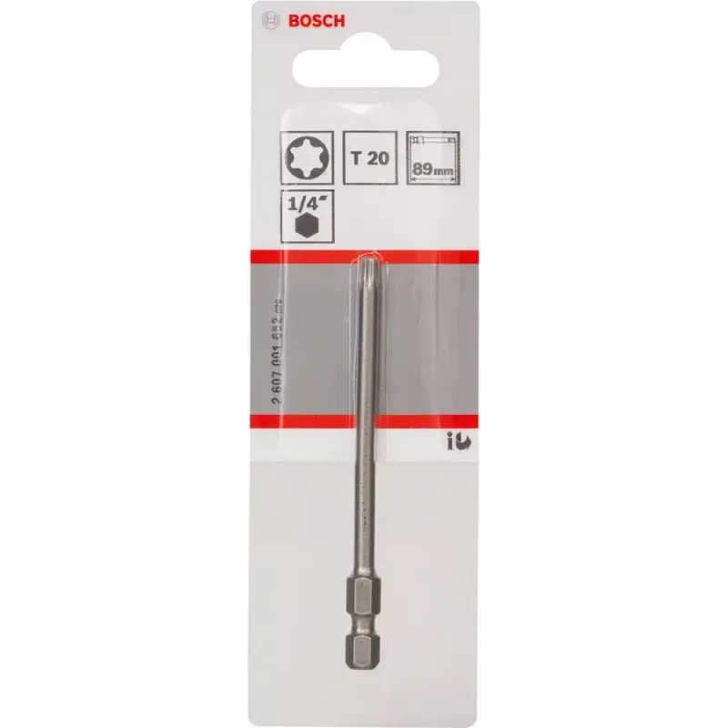 Schraubendreherbit Bosch 2 607 001 652 T20 1 Stück 89 mm