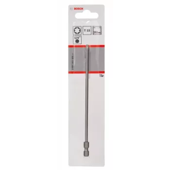 Schraubendreher-Bit Bosch 2607001666 T15 Extra Hart 152mm Sechskant