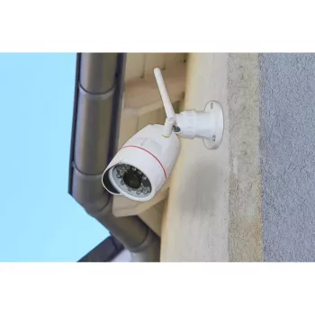 IP-Bullet-Überwachungskamera Olympia OC 1280P — Outdoor, 1280×720, 3,6 mm, 60° Sichtfeld, Decken-/Wandmontage, Kabelgebunden & Wi‑Fi