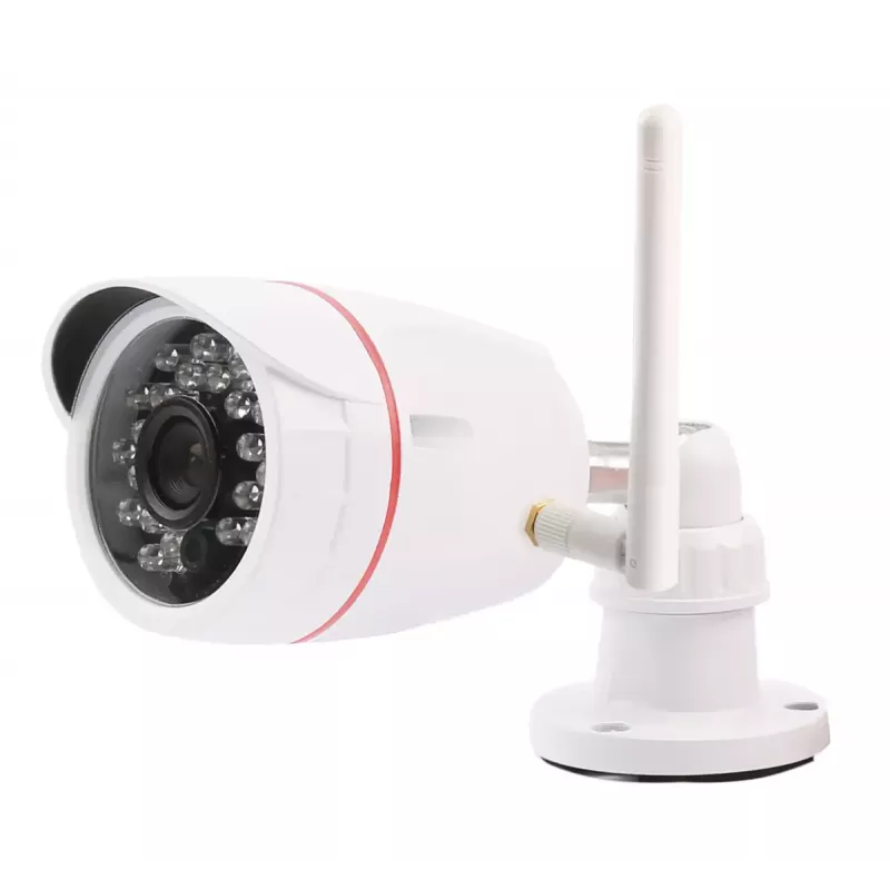IP-Bullet-Überwachungskamera Olympia OC 1280P — Outdoor, 1280×720, 3,6 mm, 60° Sichtfeld, Decken-/Wandmontage, Kabelgebunden & Wi‑Fi