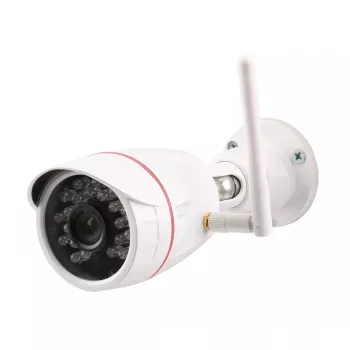 IP-Bullet-Überwachungskamera Olympia OC 1280P — Outdoor, 1280×720, 3,6 mm, 60° Sichtfeld, Decken-/Wandmontage, Kabelgebunden & Wi‑Fi