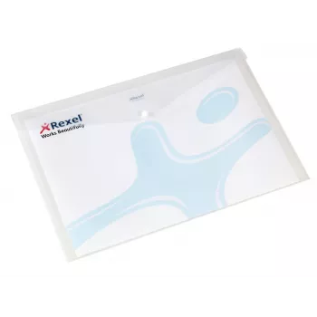 Rexel Active-Mappe A3 Weiß (5), A3, Polypropylen (PP), transluzent, weiß, 0,15 mm, 458 mm, 323 mm