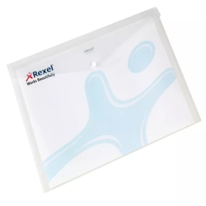 Rexel Active-Mappe A3 Weiß (5), A3, Polypropylen (PP), transluzent, weiß, 0,15 mm, 458 mm, 323 mm