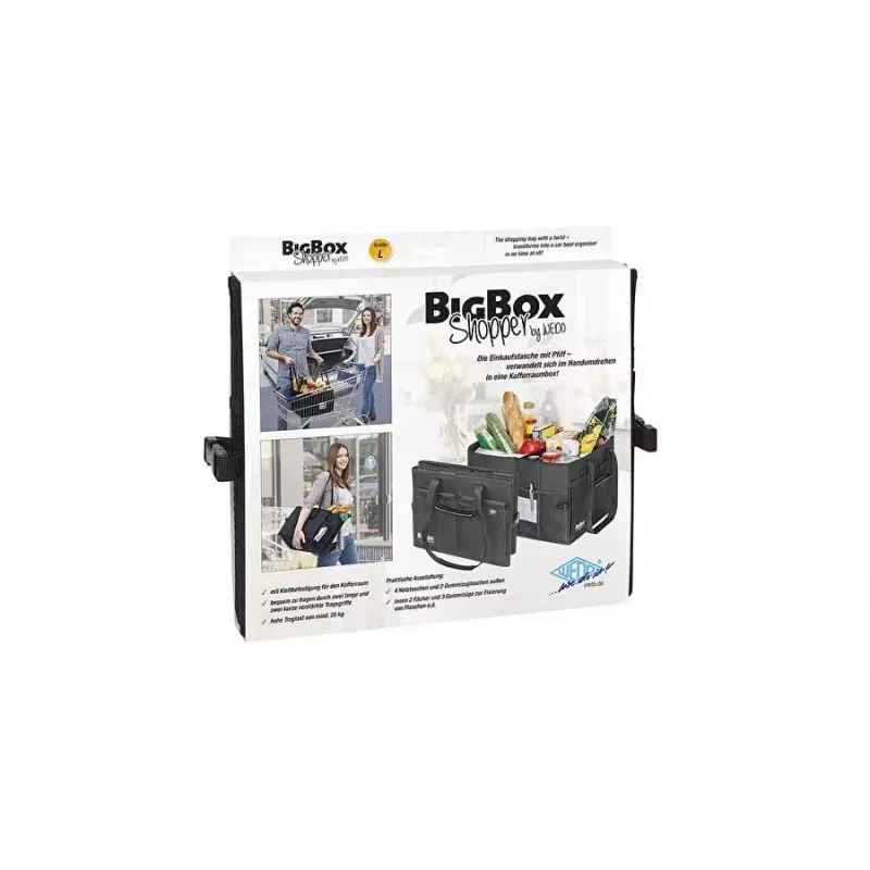 Einkaufskorb Wedo BigBox Shopper Schwarz