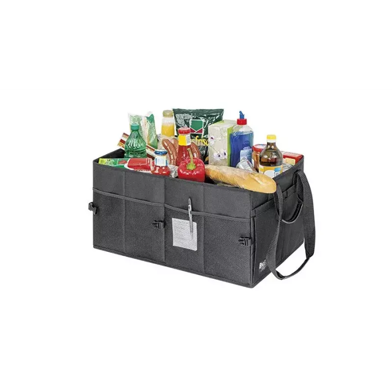 Aufbewahrungskorb Wedo 58 2531 Schwarz Quadratisch Polyester