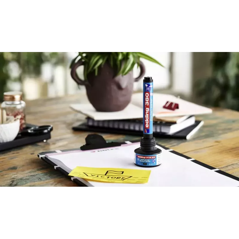 Marker Edding 380 Bullet Spitze Schwarz Blau Grün Rot
